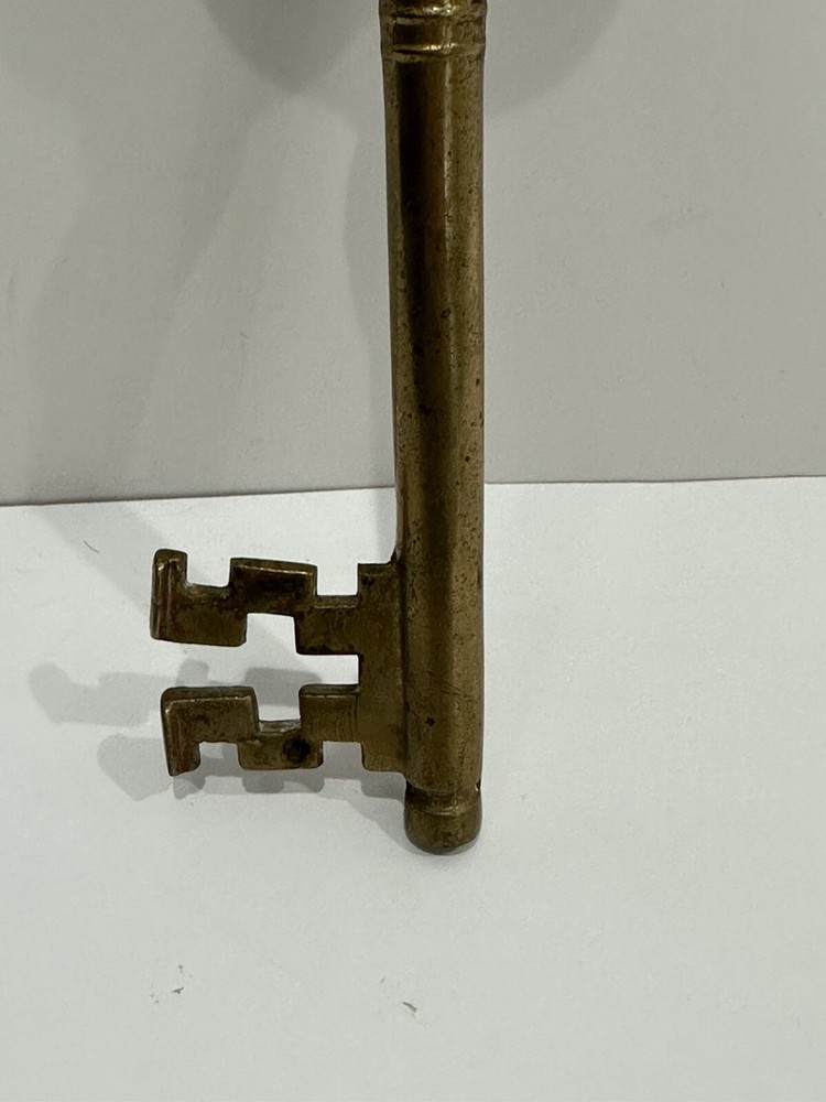 Vintage Brass Key Decor 7 1/4”