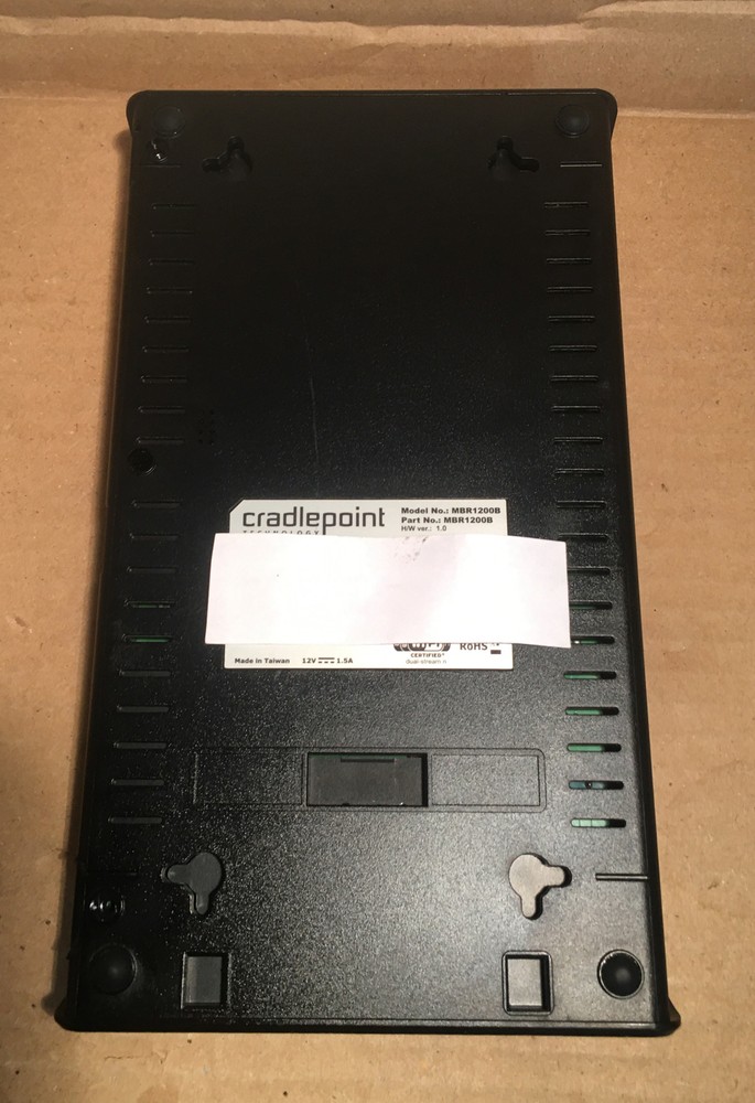 CradlePoint MBR1200B 4-Port - Gigabit Wireless Router