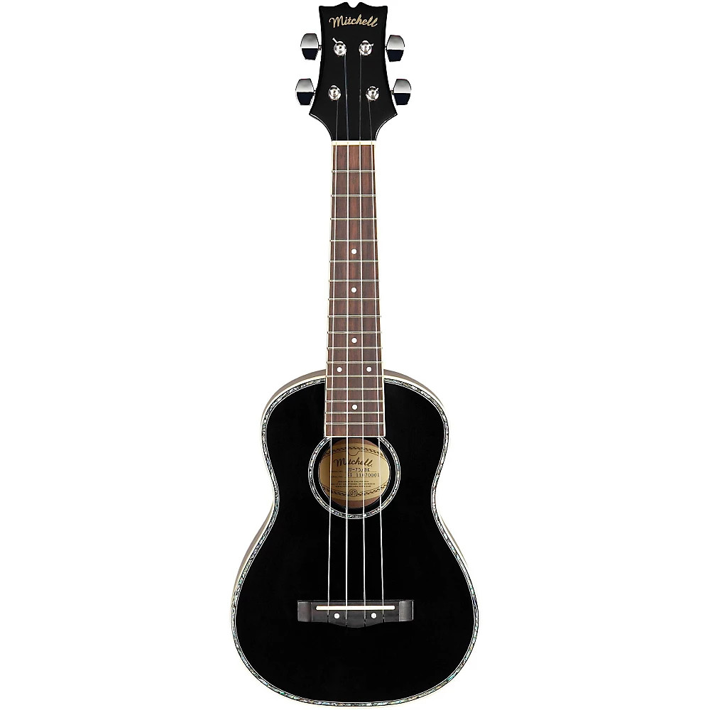 Mitchell MU75BK Concert Ukulele Black