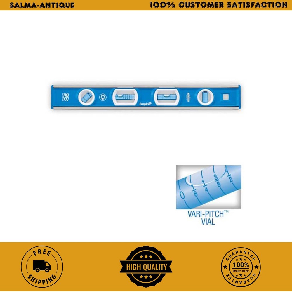 True Blue 12 in. Magnetic Tool Box Level