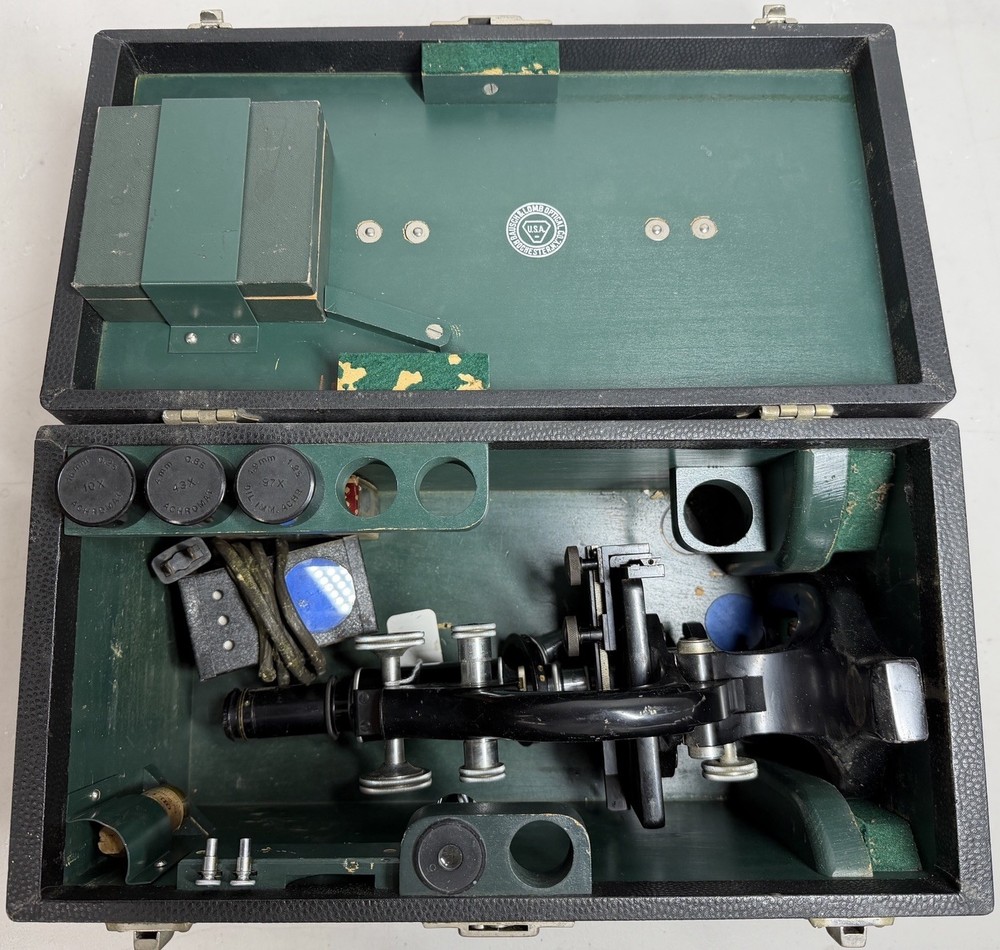 Vintage Spencer Buffalo Microscope