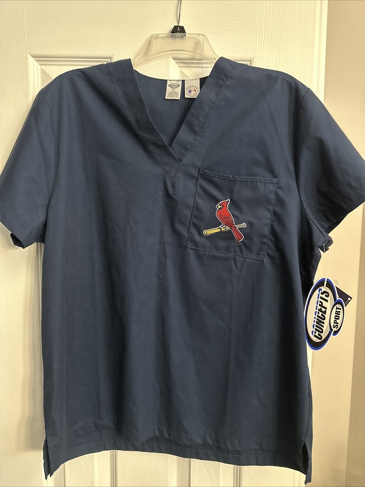 St Louis Cardinal Scrub Top Medium
