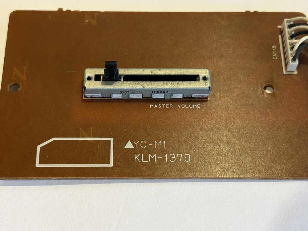 Korg T1 Volume Board Assembly.......KLM-1379