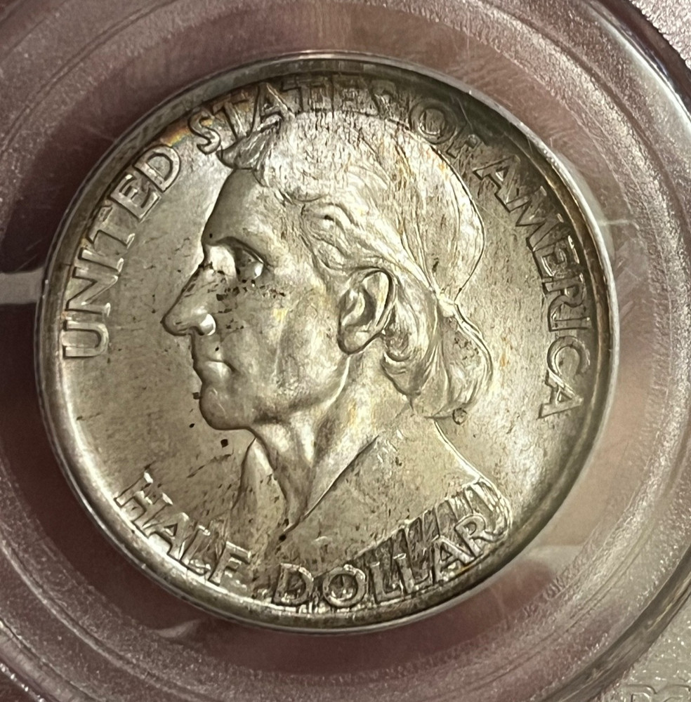 1936 Boone Commemorative Half , Gem uncirculate PCGS MS 66 ,better date & grade