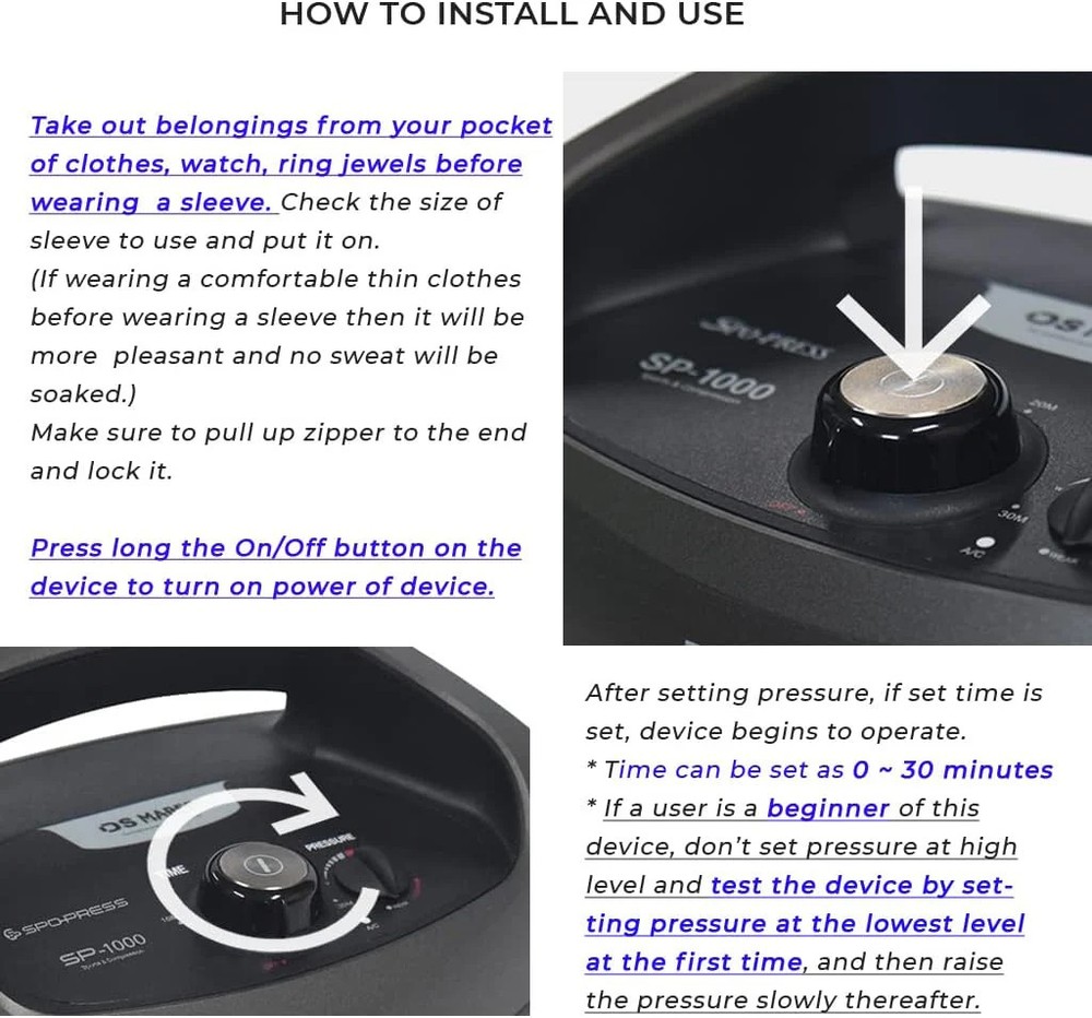 Arm Compression Pumps