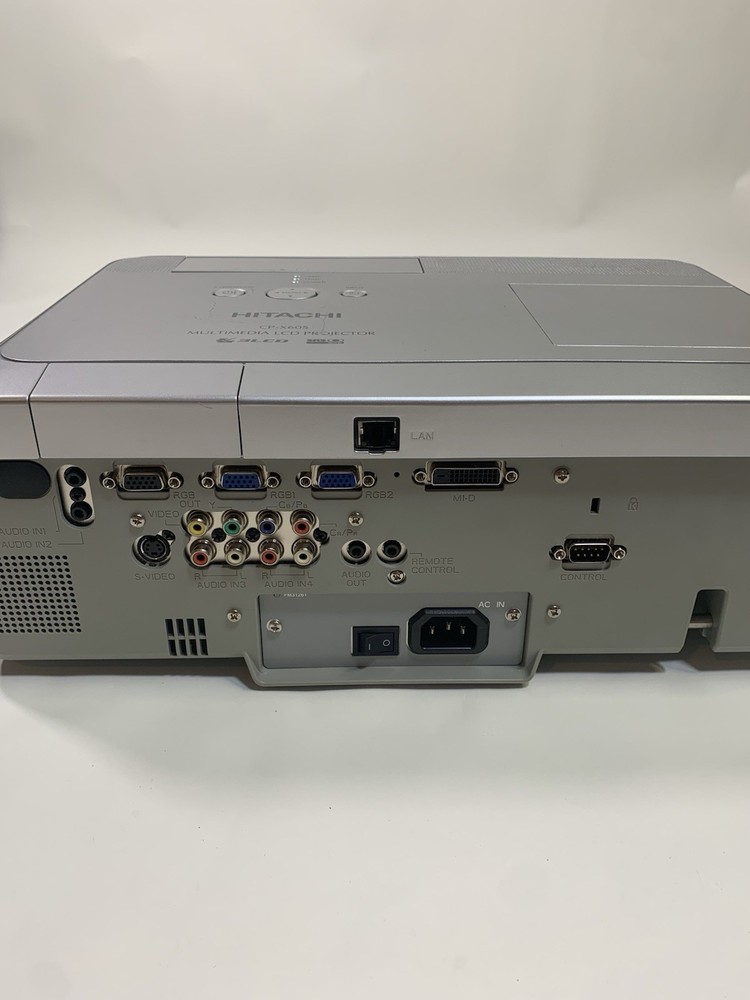 Hitachi CP-X605 Multimedia LCD Projector AS-IS Tested