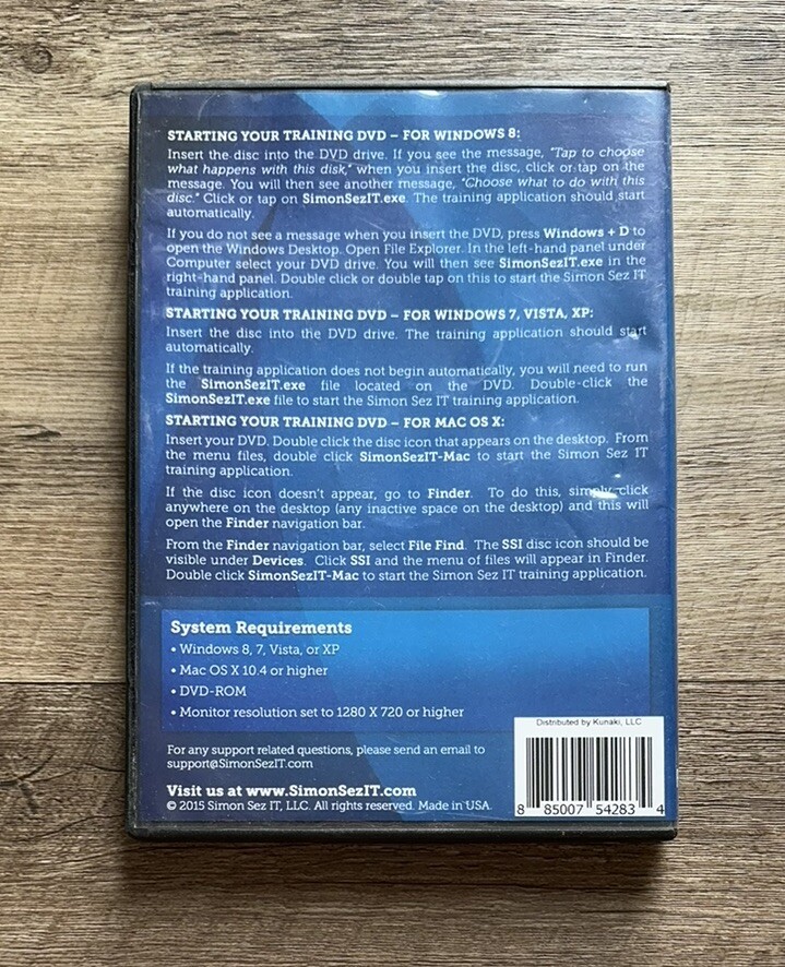 Quickbooks Pro 2015 Video Training (2011, PC/MAC DVD-ROM, Simon Sez IT) Tutorial