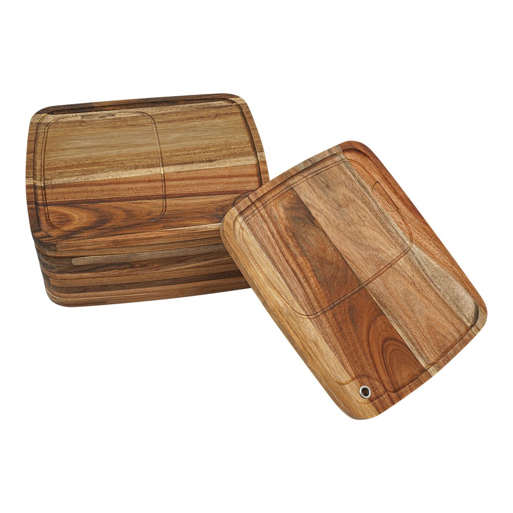 10PCS Wood Steak Plates with Juice Channel Acacia Wooden Steak Board Anti-mold?