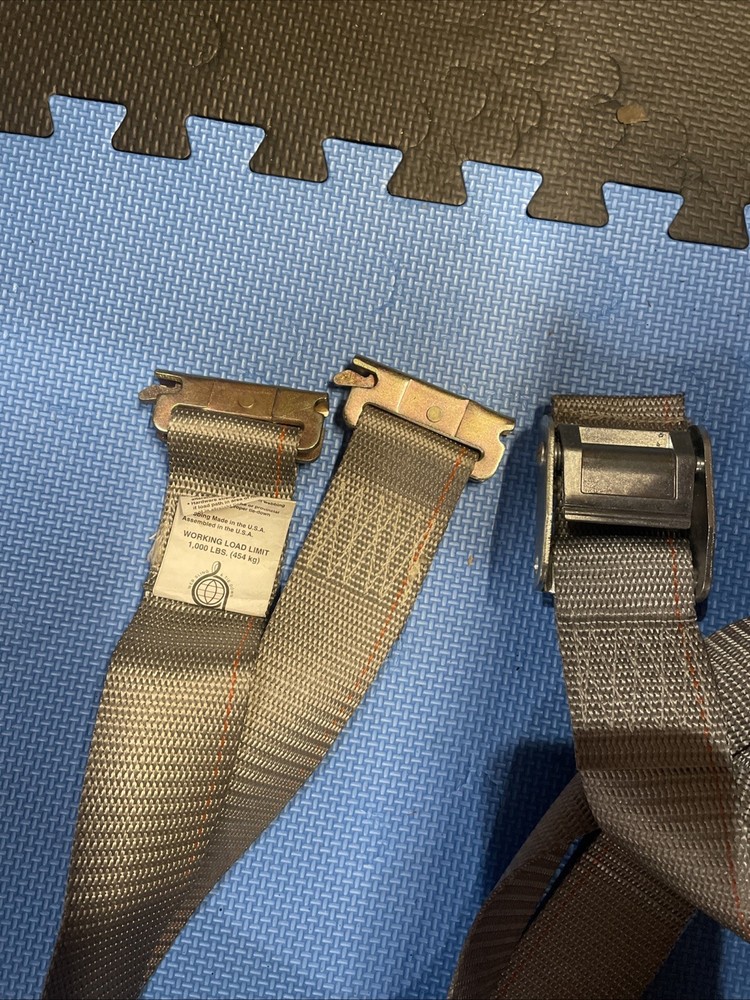 U-Line 2”x 8’ Cam Buckle E Track Tie Down Strap