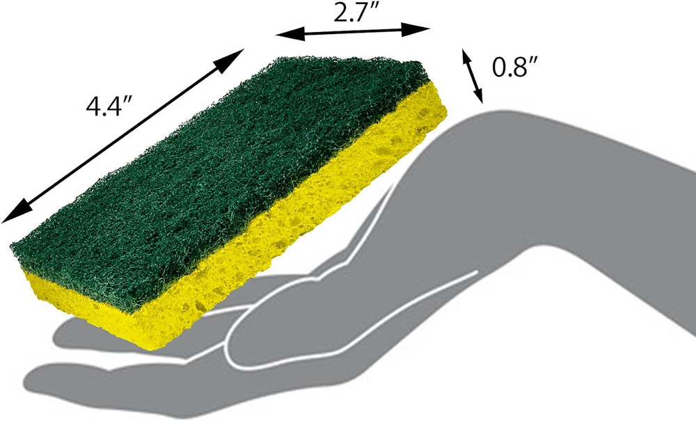 Heavy Duty Sponges, 6 Count
