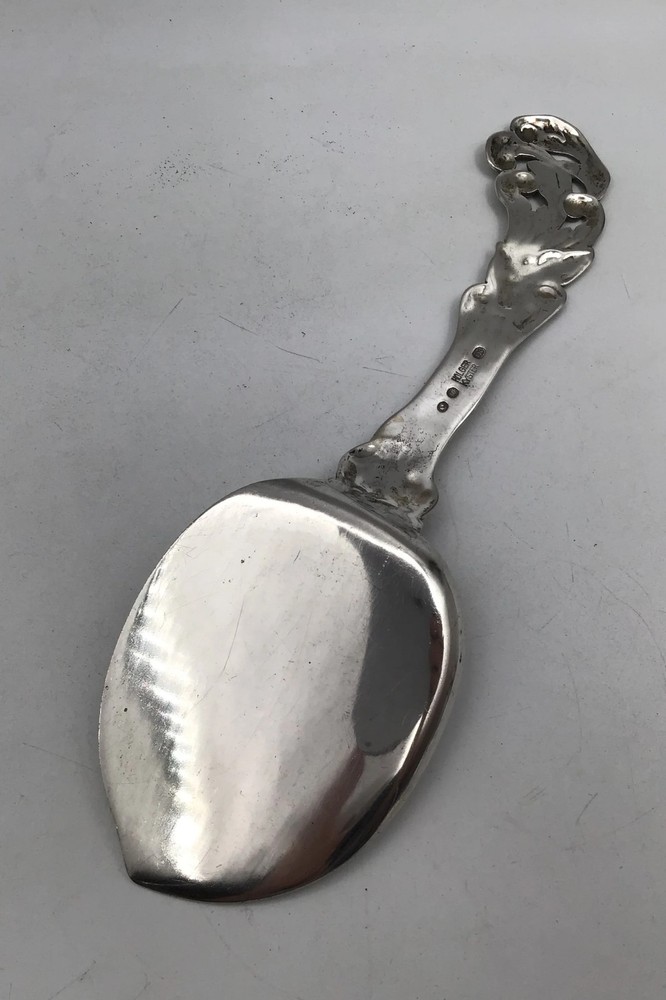H. Kyster (Bindesboll) Silver Serving Spade