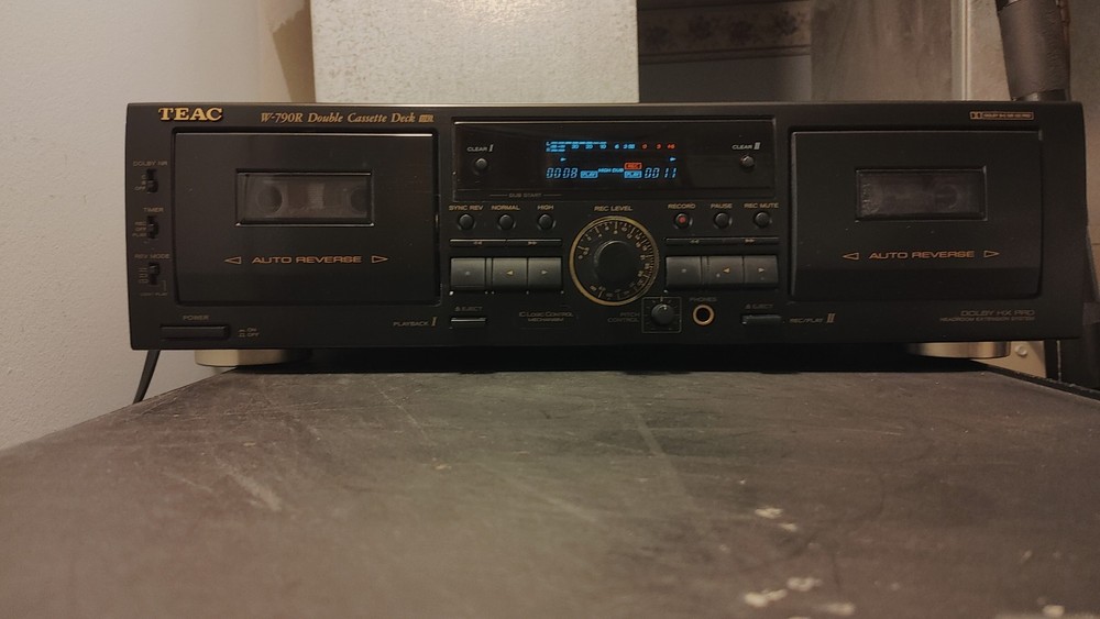 Teac W-790R Stereo Cassette Deck.   -HEAR IT-