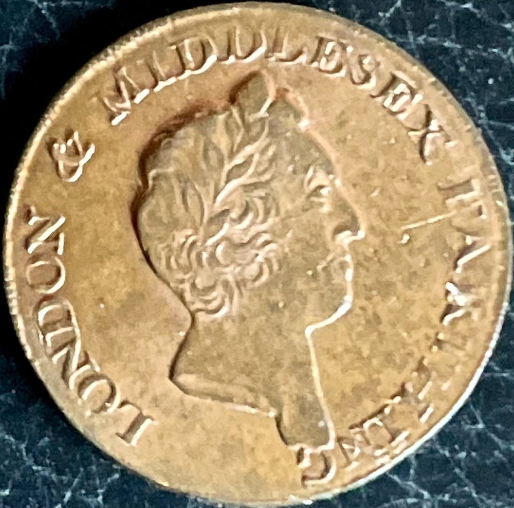 Middlesex Conder Farthing D&H 1124 Scarce