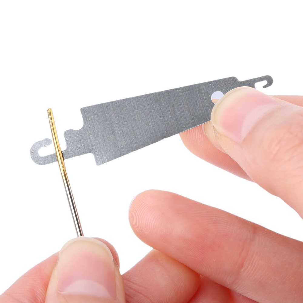 10Pcs DIY Sewing Cross Stitch Needlework Needles Threading Tool Threader Useful