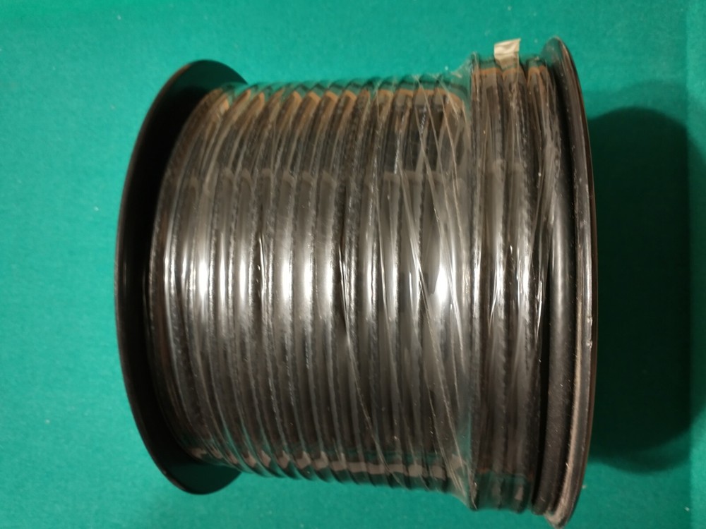 RG6 Bulk Coax Cable, Quad Shield 250 Ft. Spool