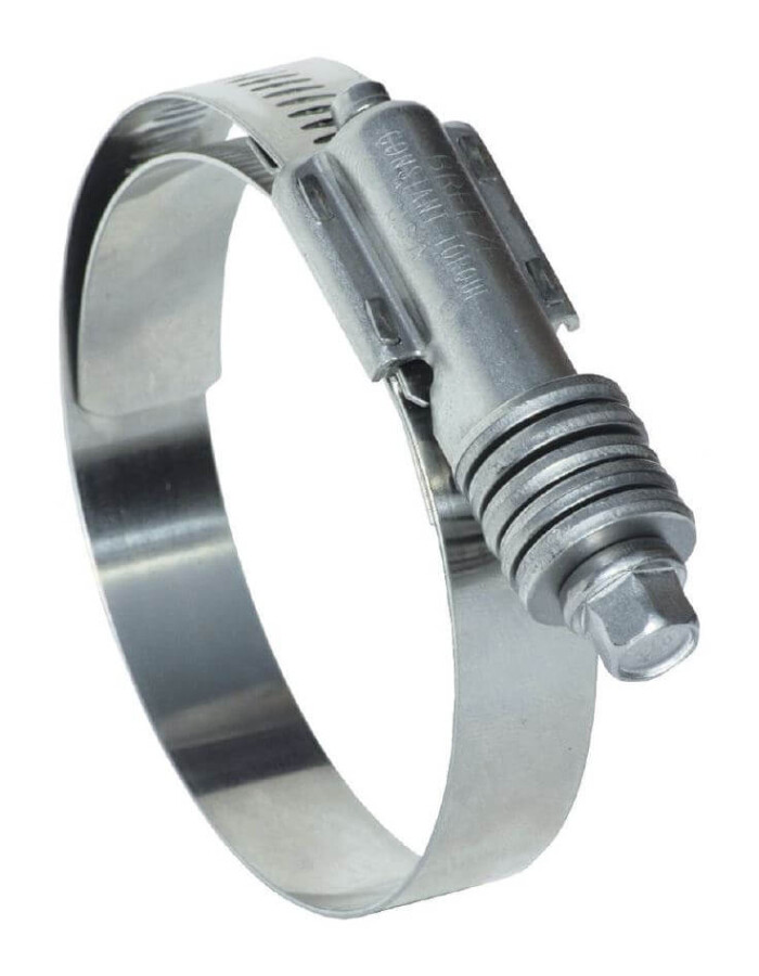 Breeze CT-300L Constant-Torque HD SAE 312 2-1/4” to 3-1/8” Stainless Hose Clamp
