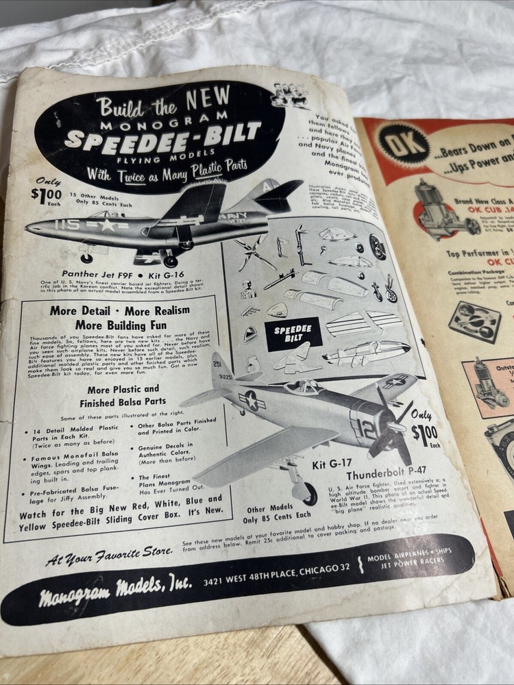 Flying Models April 1953 Magazine