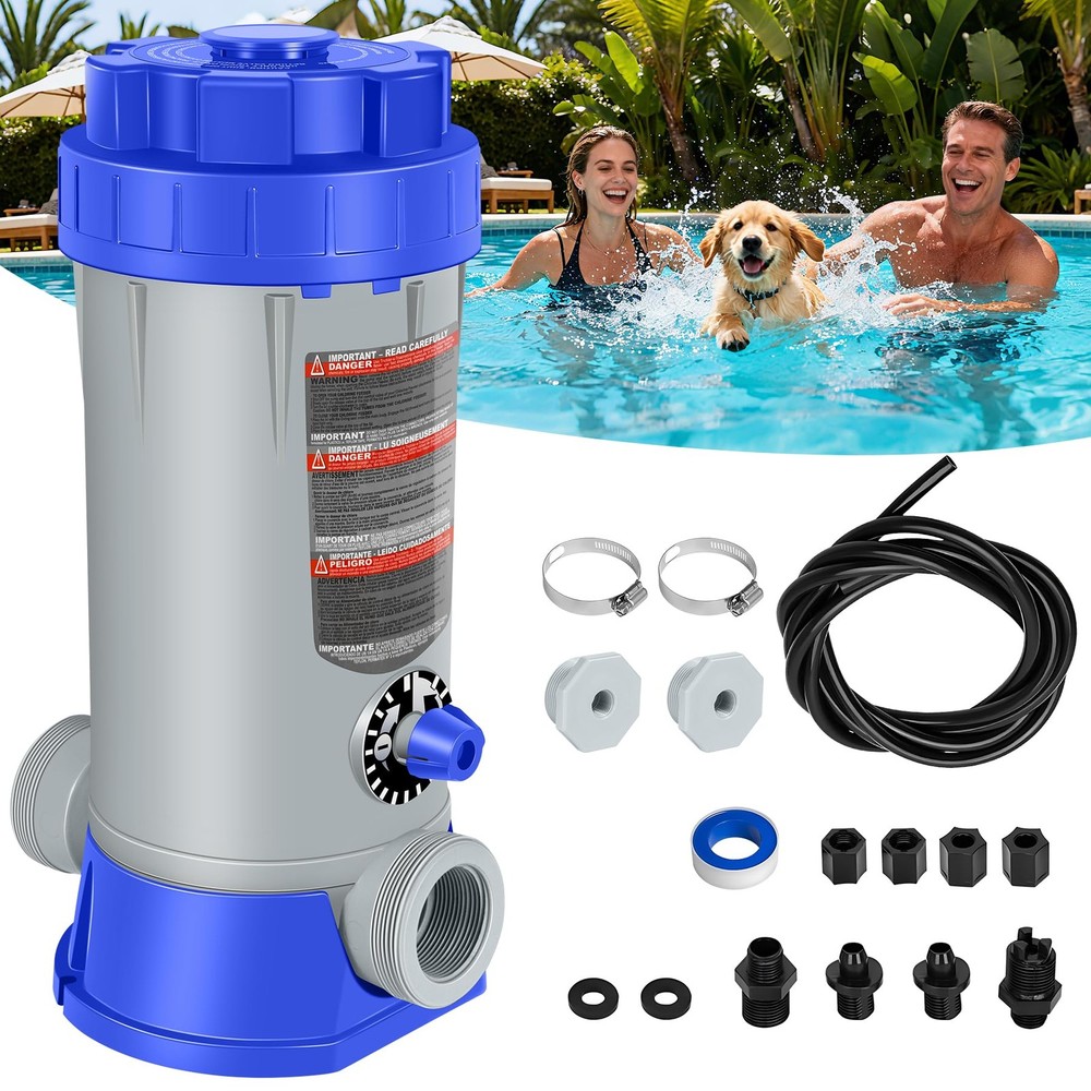 Off-Line Automatic Pool Chlorinator with Adjustable Output, Automatic Chlorin...