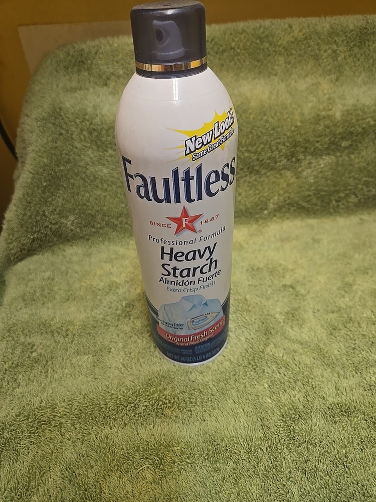Faultless Fresh Scent Heavy Starch Spray 20 oz