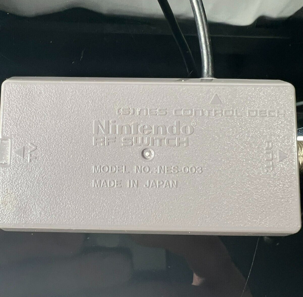 NES-003 Nintendo RF Switch Control Deck NES / SNES Cable Wire ** TESTED **