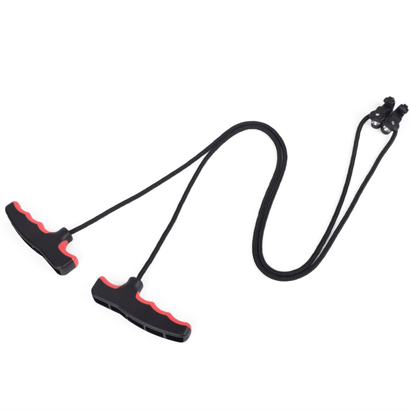 Crossbow Rope String Cocking Device Double Handle Archery Bow Hunting Tool US