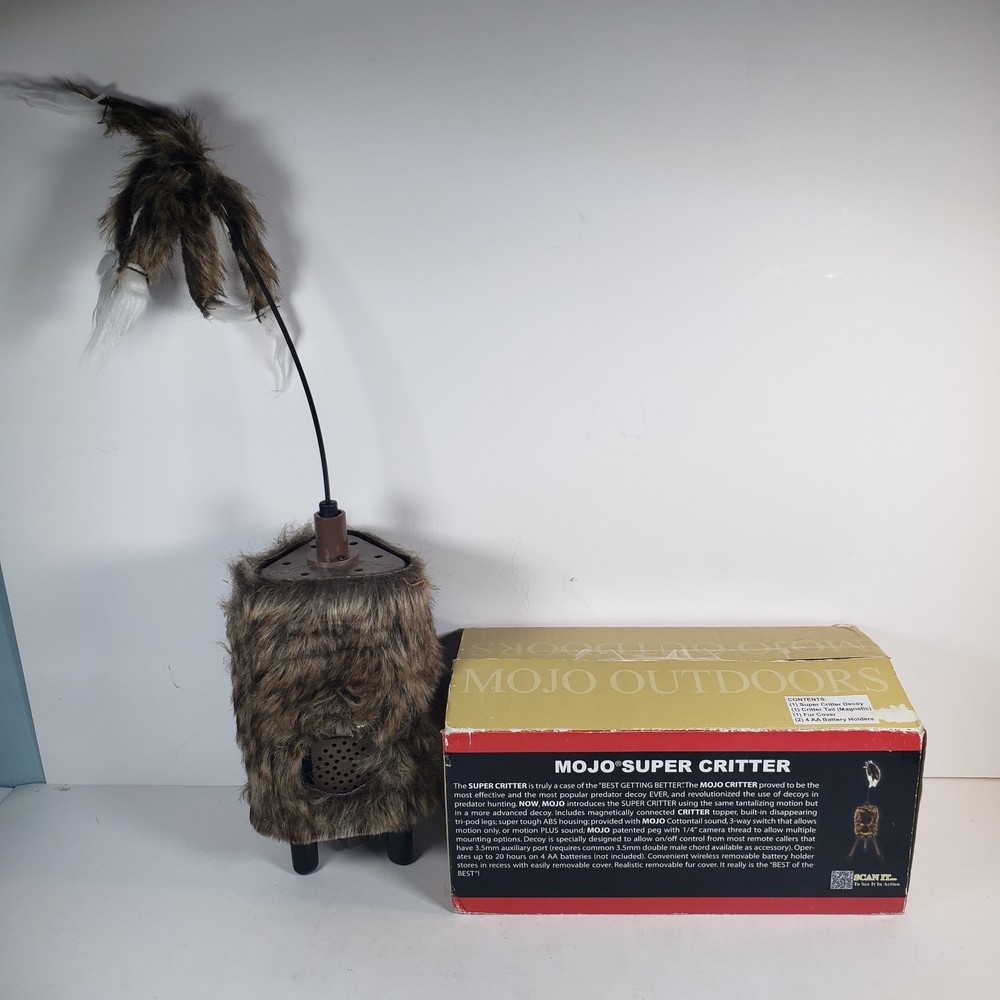 MOJO Outdoors Super Critter Predator Decoy System