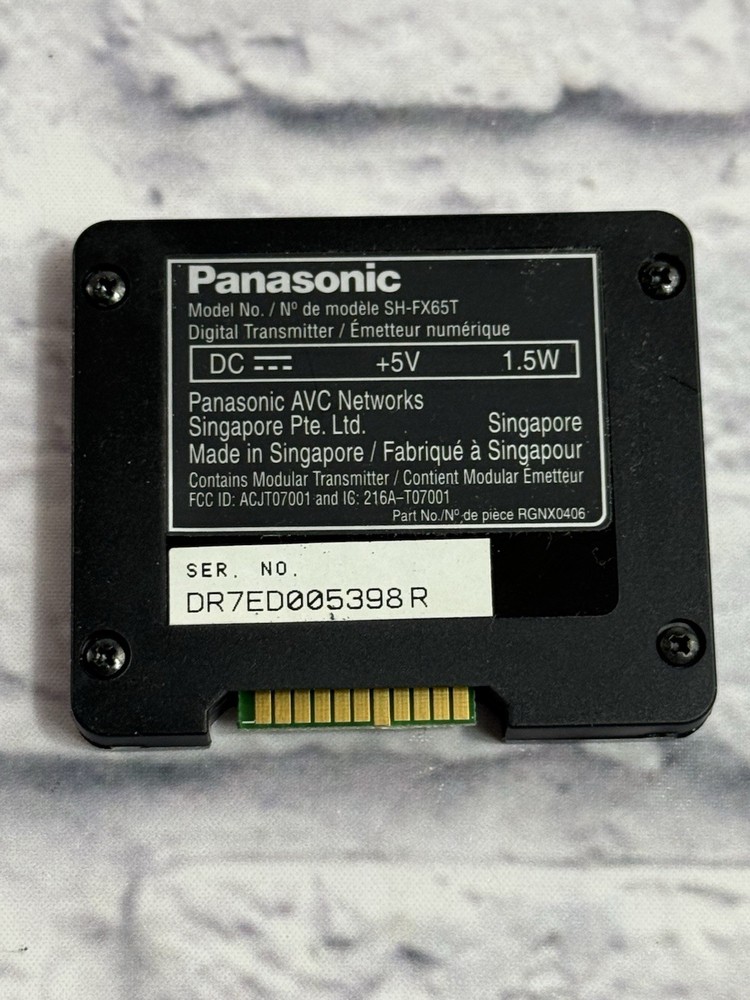 OEM Original PANASONIC SH-FX65T - Wireless Speaker System Digital Transmitter