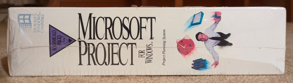 VINTAGE Microsoft Project for Windows(Sealed)