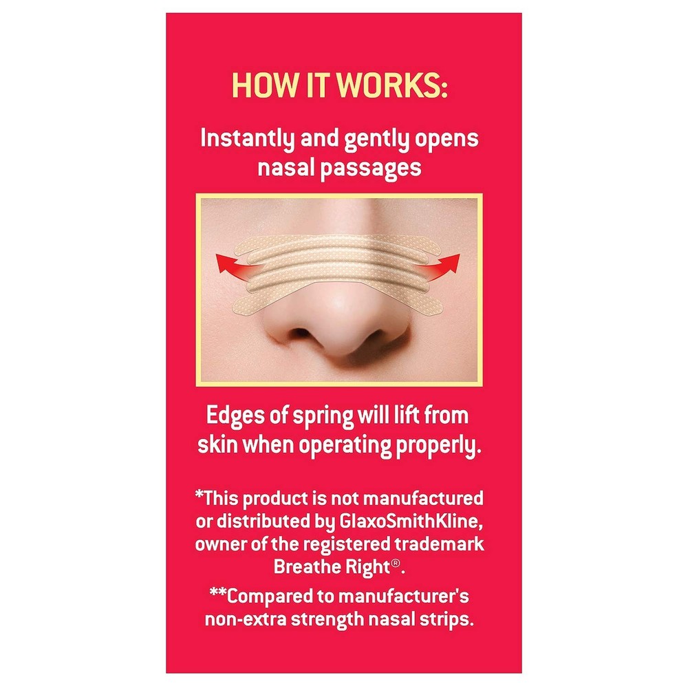 Member's Mark Extra Strength Nasal Strips, Tan 44 Count