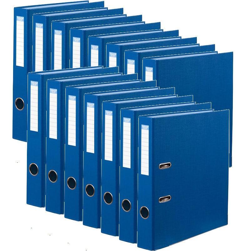 NEW Colourhide Half Lever Arch File Folder PE A4 Classic Blue Box 15 Bulk