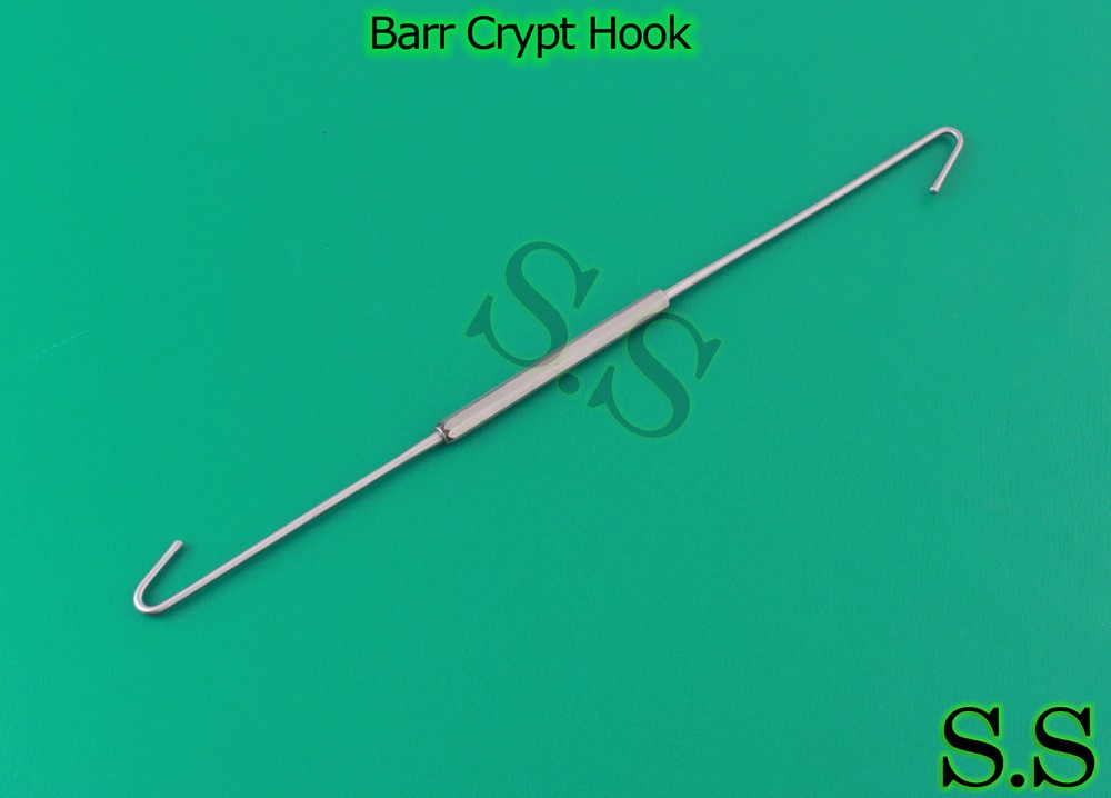 Barr Crypt Hook 10" Surgical Instruments