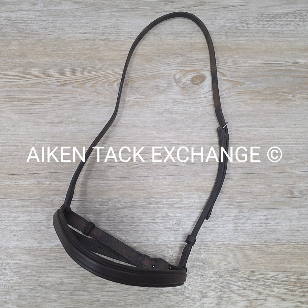 BARGAIN BUNDLE: 2 Plain Raised Nosebands, Size Full (Read Description)