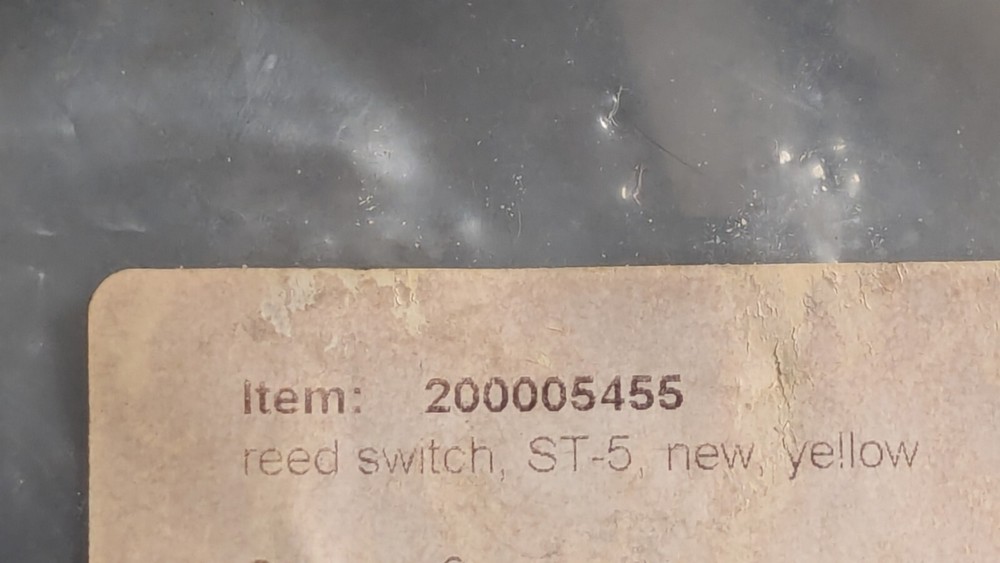 Suttner REED Switch Only For ST-5 FLOW SWITCH YELLOW