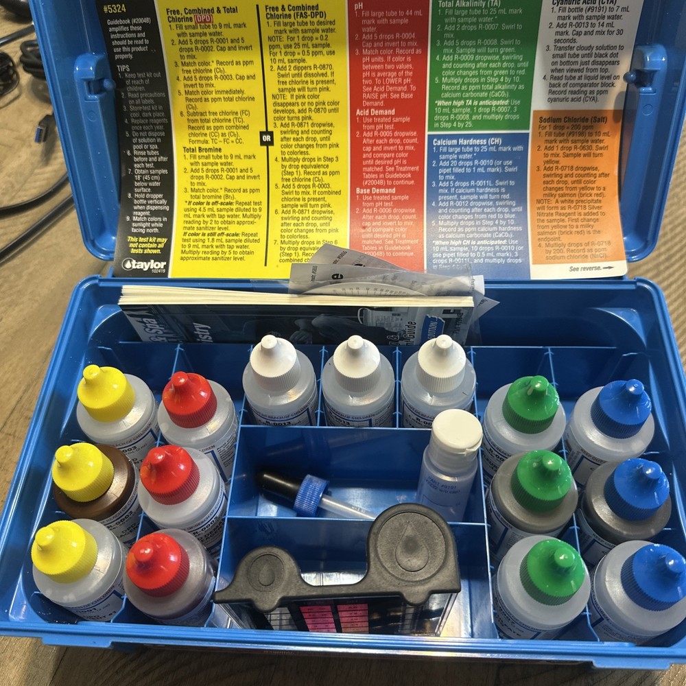 Taylor K-2005C Complete Pool & Spa Test Kit