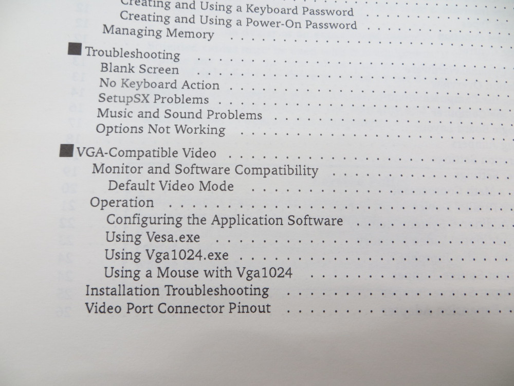TANDY 2500 SX User's Guide (1991, Paperback) Vintage Computer Book