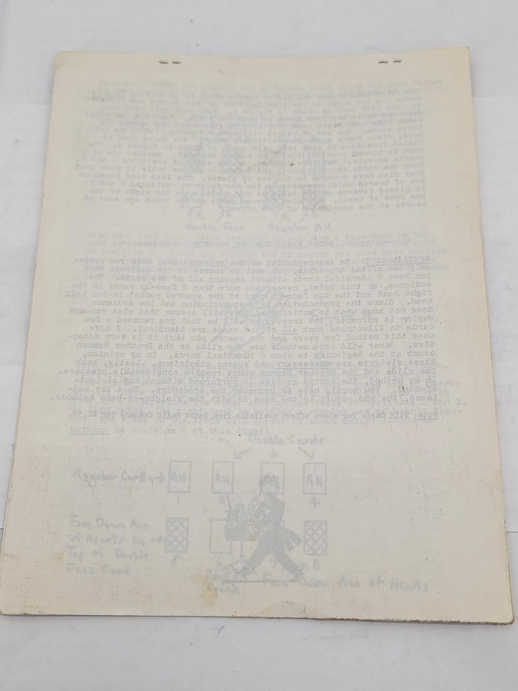 Magic Classics II by John Fedko SIGNED SIGNATURE Magic Trick Notes Layouts