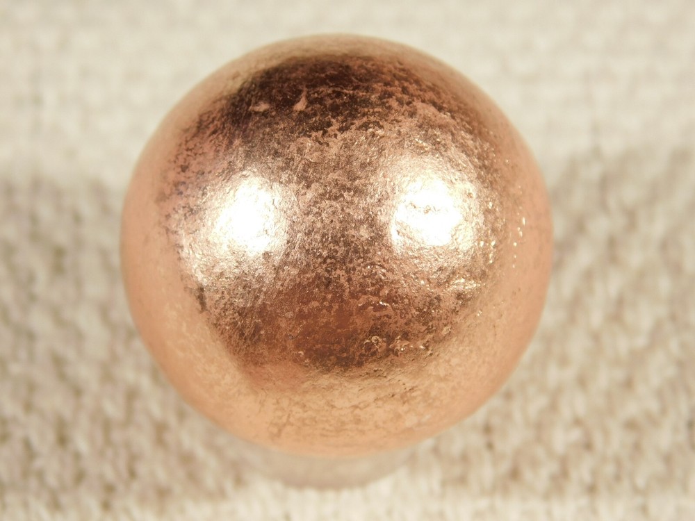 Solid COPPER SPHERE From Michigan 117gr