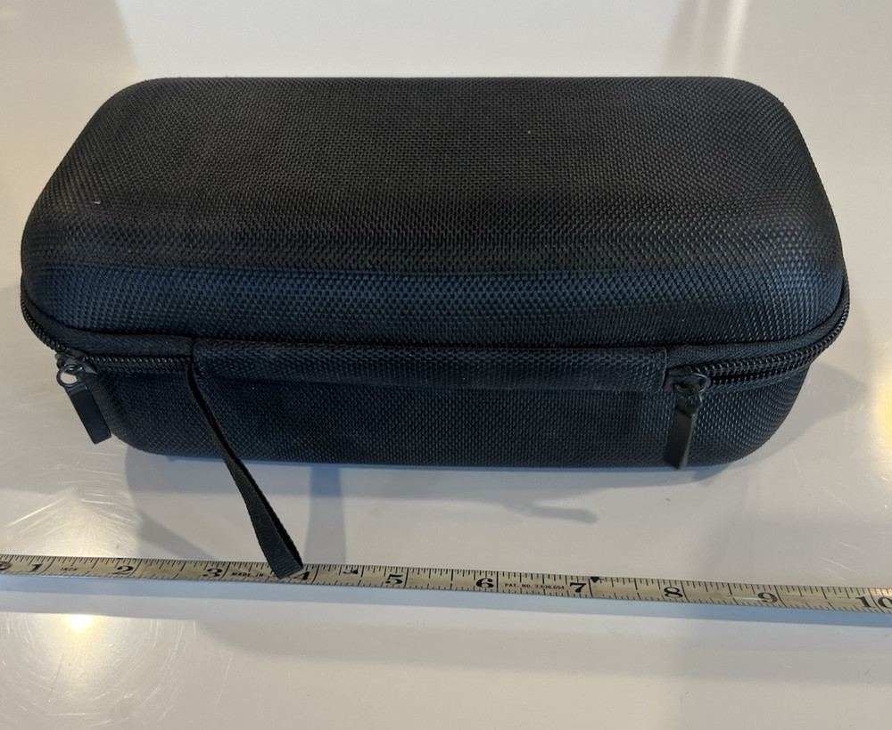 Empty Black Case Container Holder Small 8 x 3.5 x 3