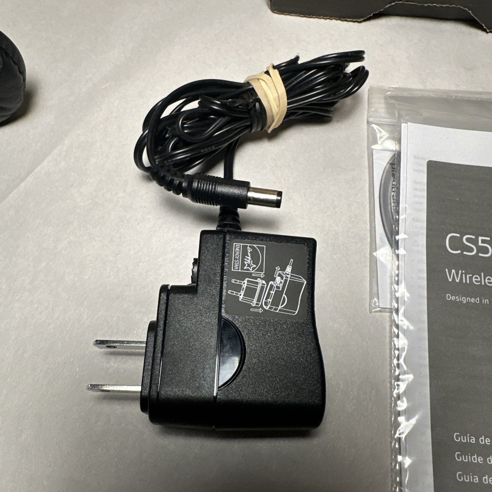 Plantronics CS540 Convertible Wireless Headset System COMPLETE - Box, Manual