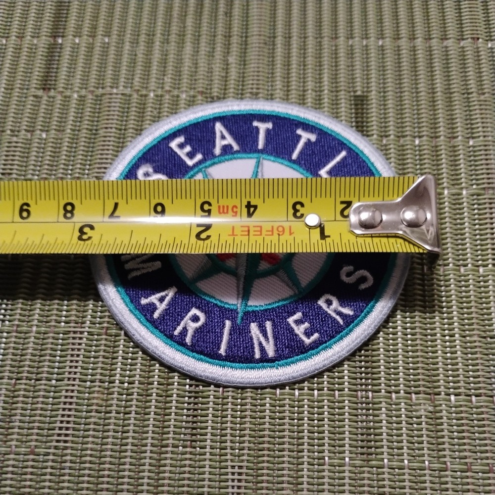 MLB Seattle Mariners IRON ON PATCHES