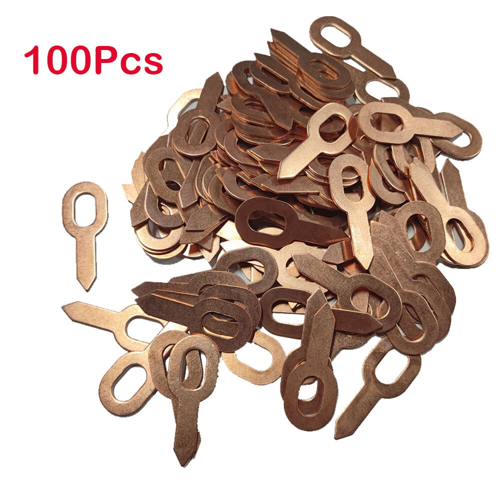 100PCS Dent Puller Rings Spot Welding Welder Car Body Panel Pulling Washer Tool
