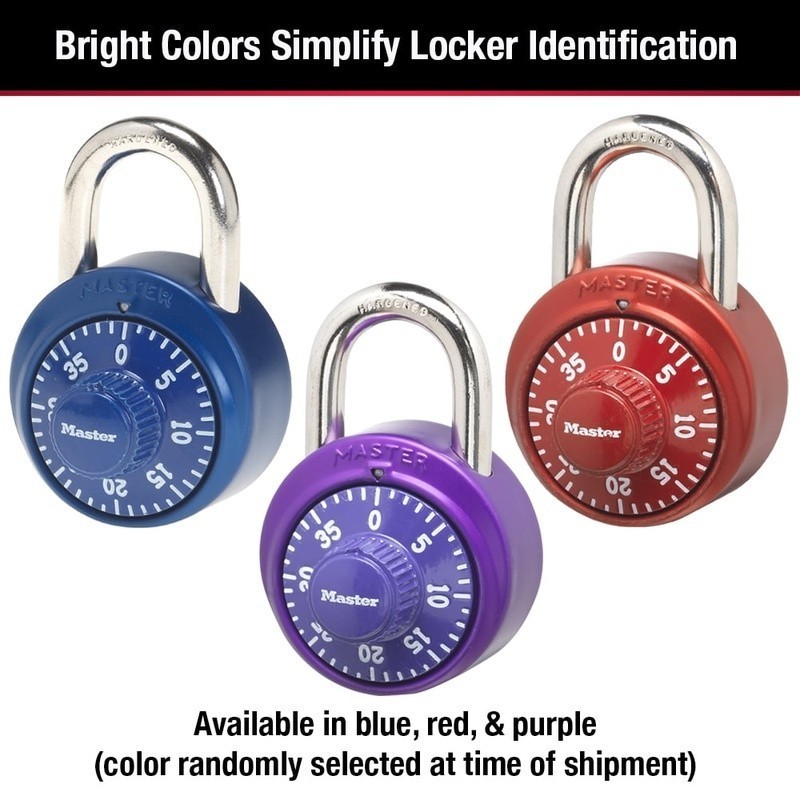 Durable Combination Padlock 2 Pack Keyless Security Lock Anti Shim Technology US
