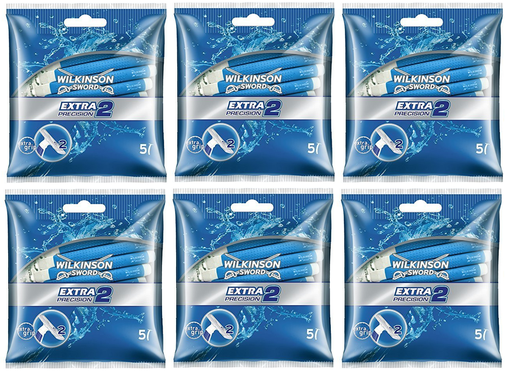 Wilkinson Sword Extra Precision 2 Disposable Razor, 30 Count (Same As Schick ST)
