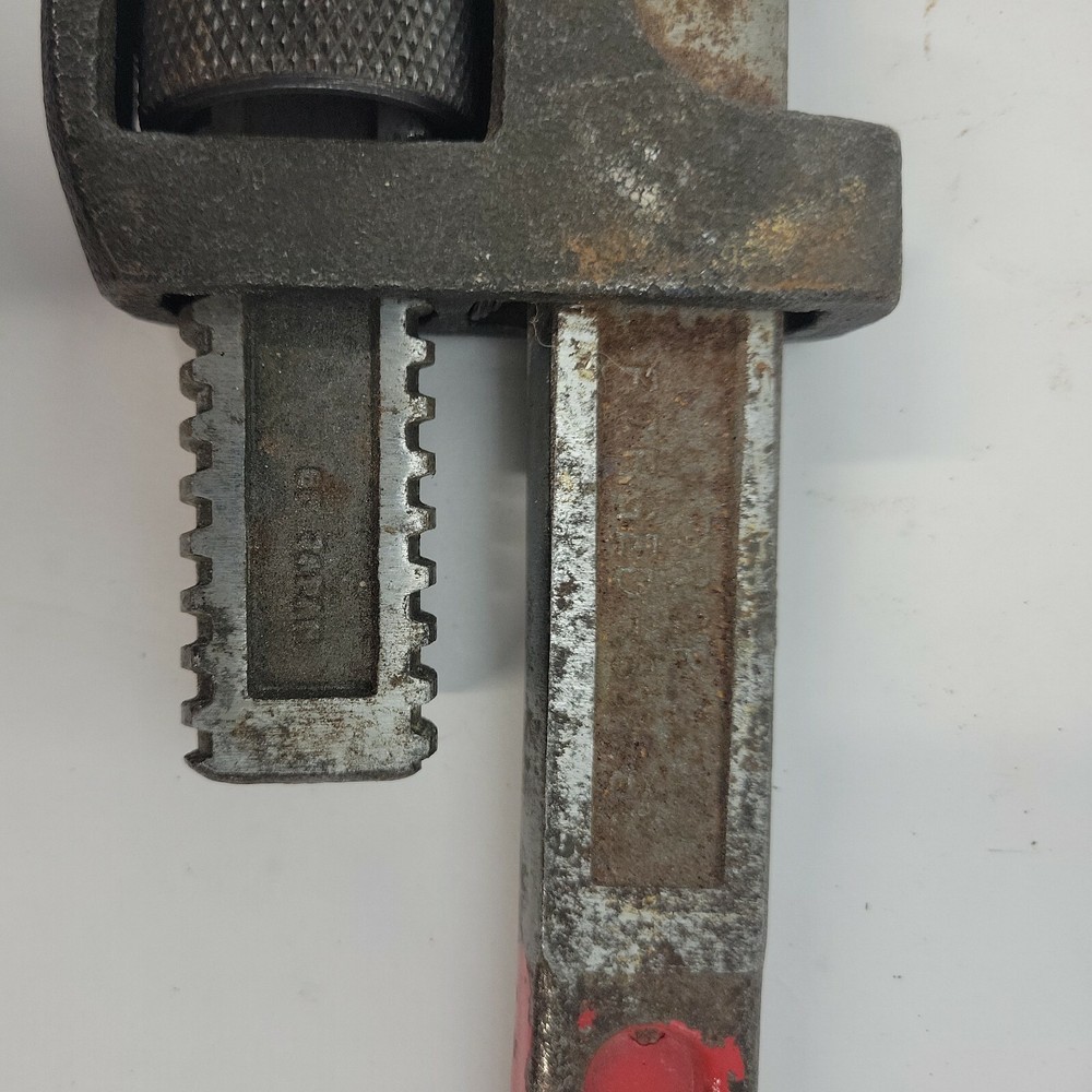 Vintage Drop Forged Steel 14 Adjustable Pipe Wrench