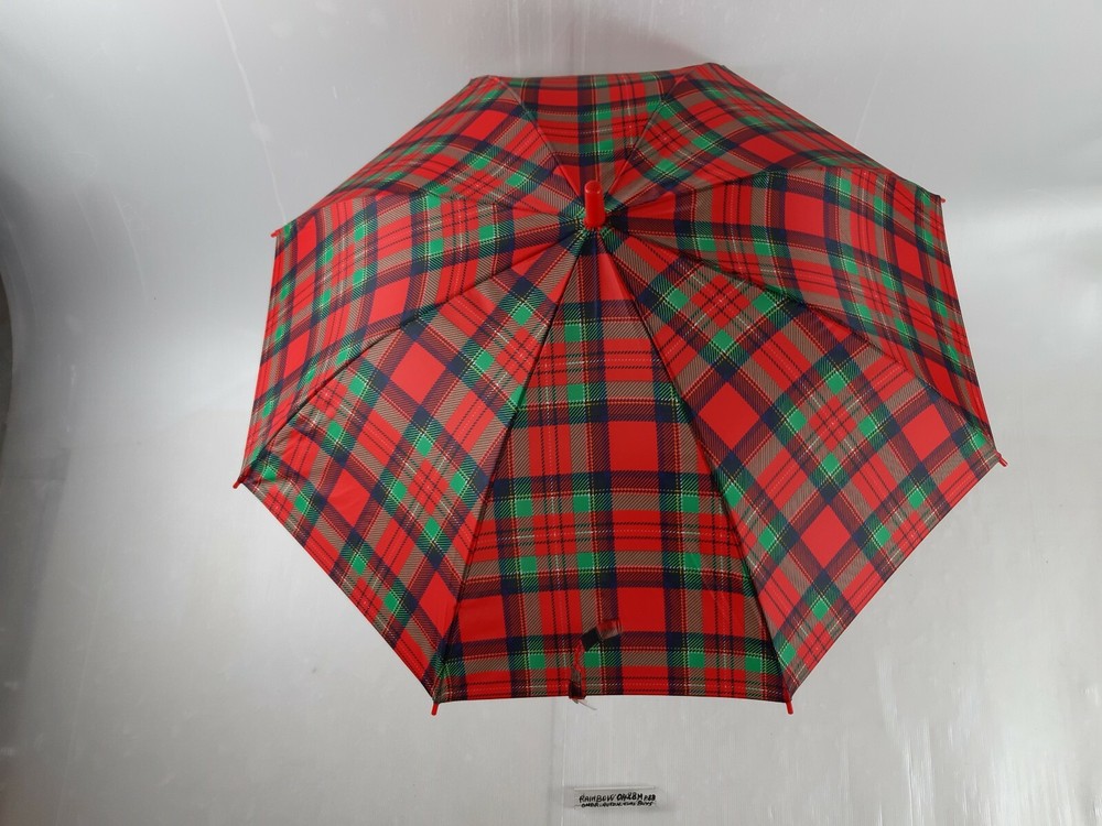 Long/Mini Umbrella - Automatic - Boys - 8 Slats - 0428M - Rainbow