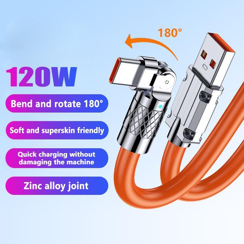 Chubby 2.0 USB Extra Durable Fast Charging Cable For USB C to C Type-C Cables.