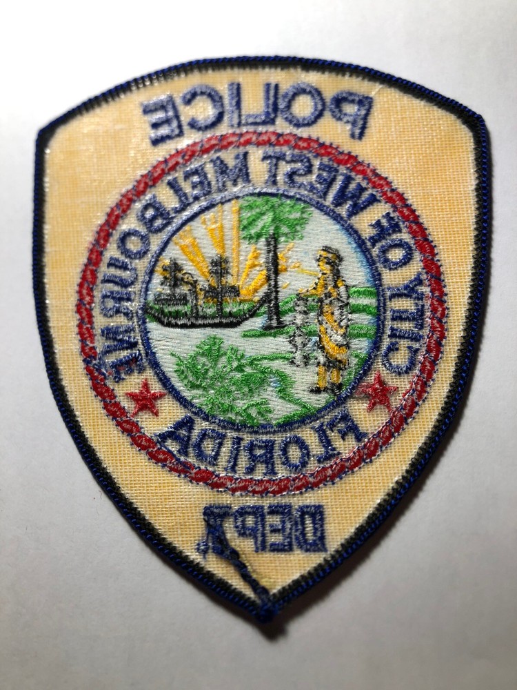 West Melbourne Florida Police Patch