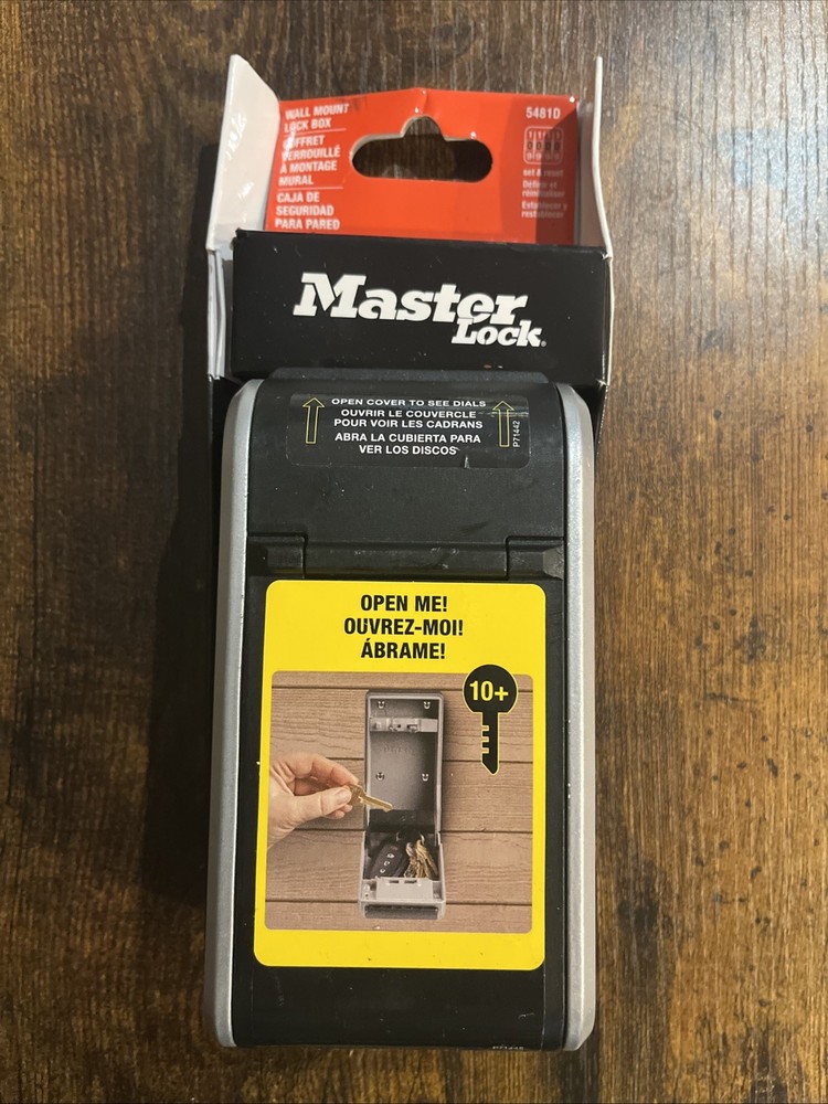 Master Lock Portable Combination Lock Box - 5481D