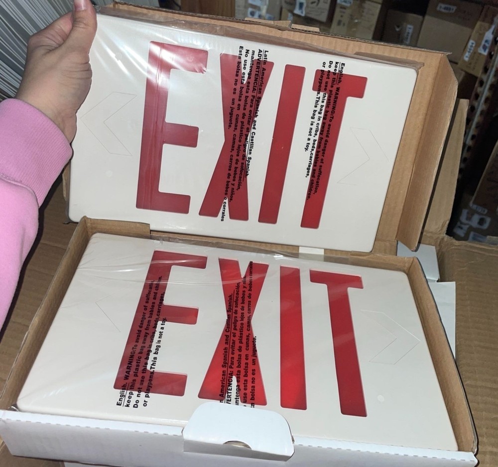 Skyline Lighting Inc EXIT Universal Fixture/Sign (New)