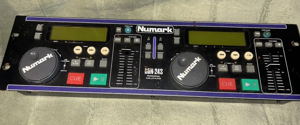 NUMARK CDN22 MK4 HEAD CONTROL UNIT UNTESTED